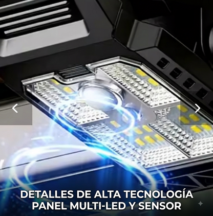 Foco Solar Inteligente con Sensor y Clip de Fijación