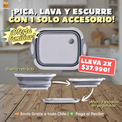 Tabla de Cocina inteligente 3 en 1