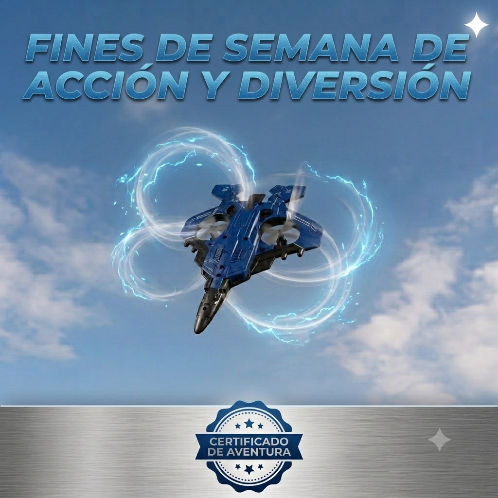 Dron Avion De Combate Con Control Remoto
