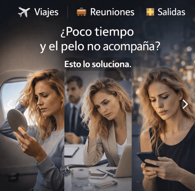FrizzGlow Pro Pocket - Peine Iónico Portátil