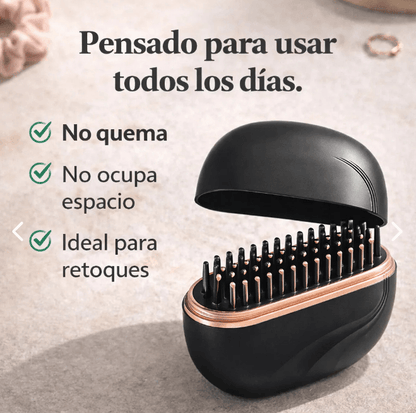FrizzGlow Pro Pocket - Peine Iónico Portátil