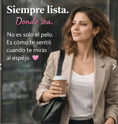 FrizzGlow Pro Pocket - Peine Iónico Portátil